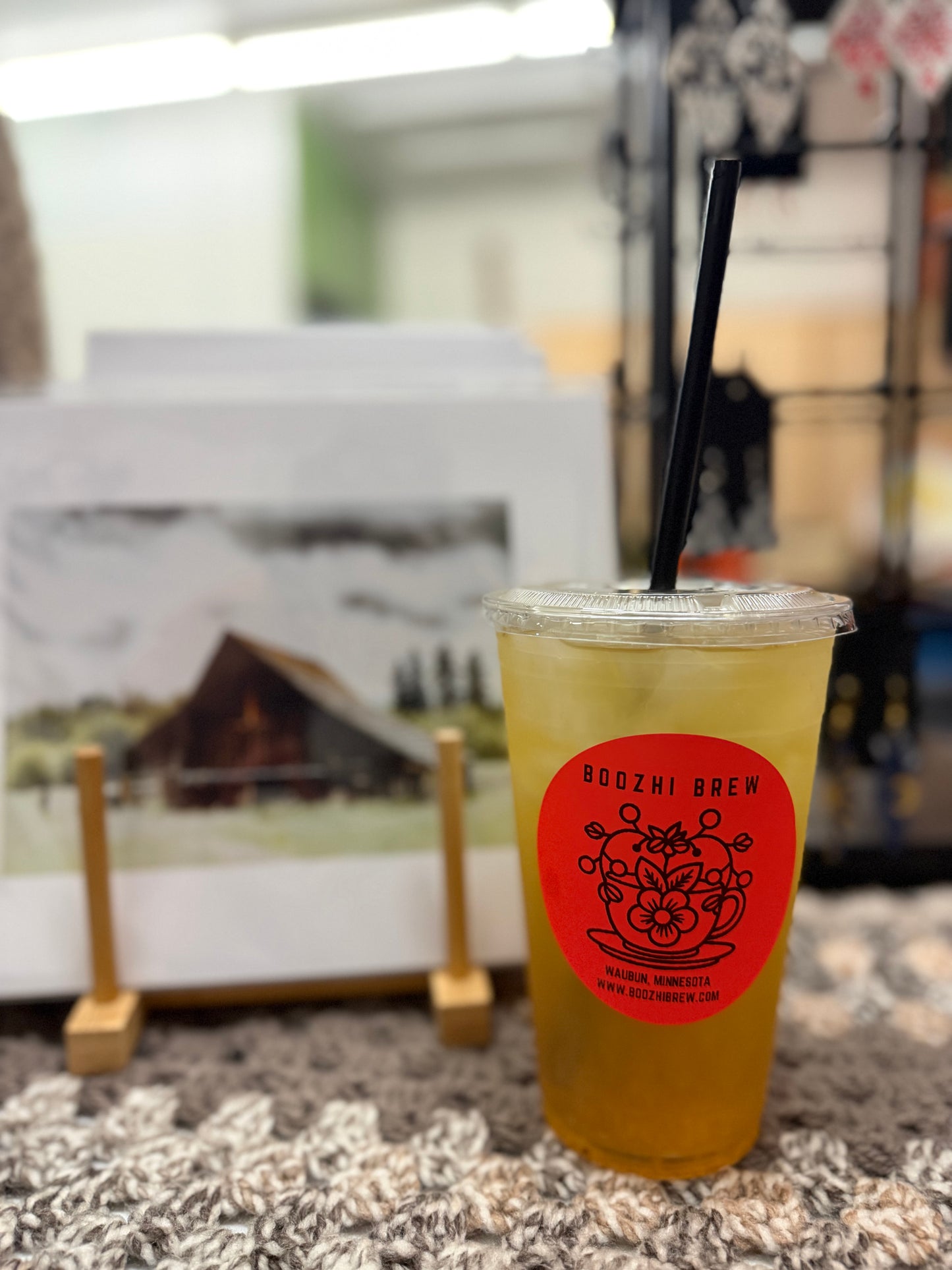Ginger Iced Tea Mojito