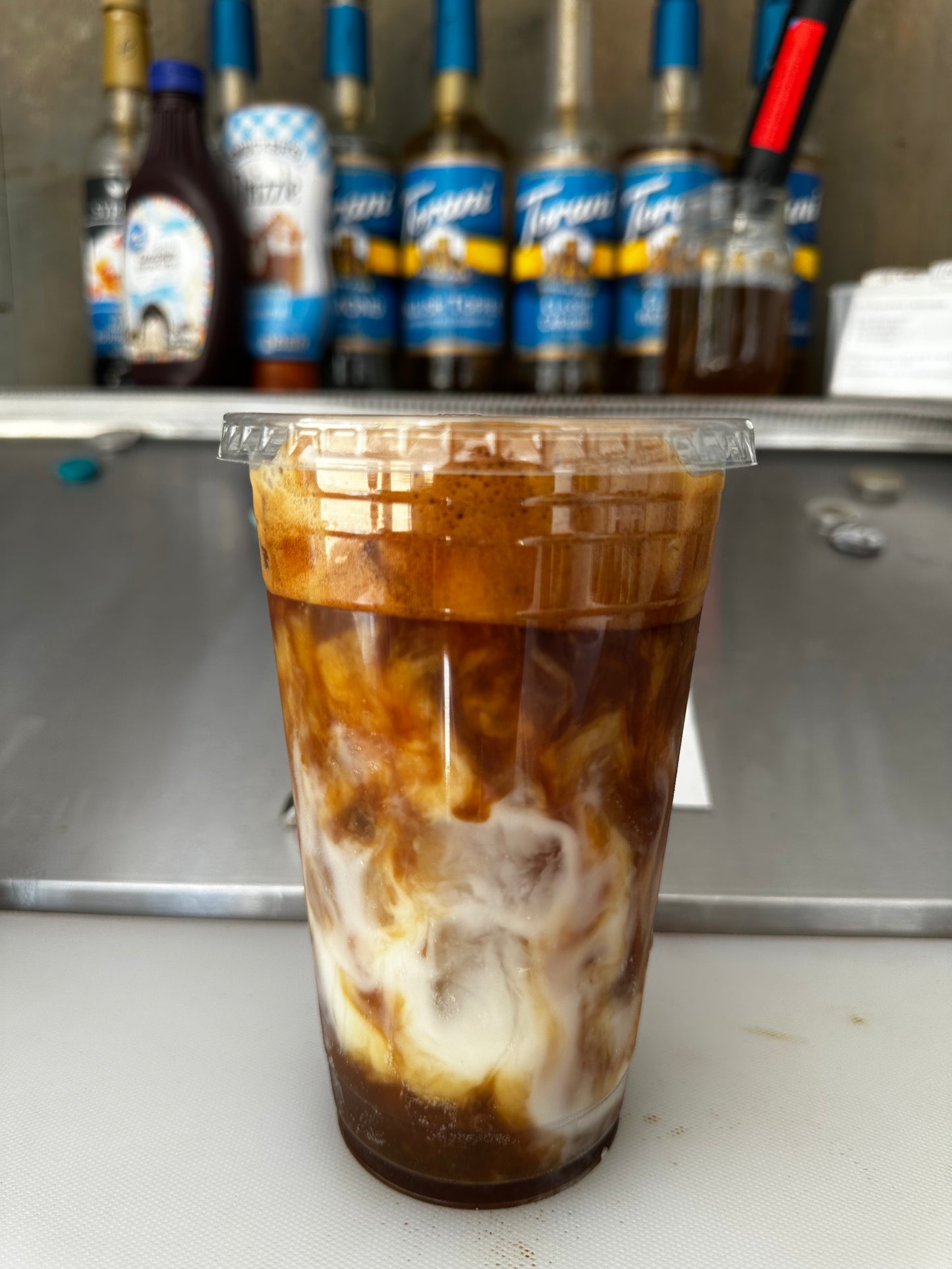 #1 Caramel Mocha Iced Coffee