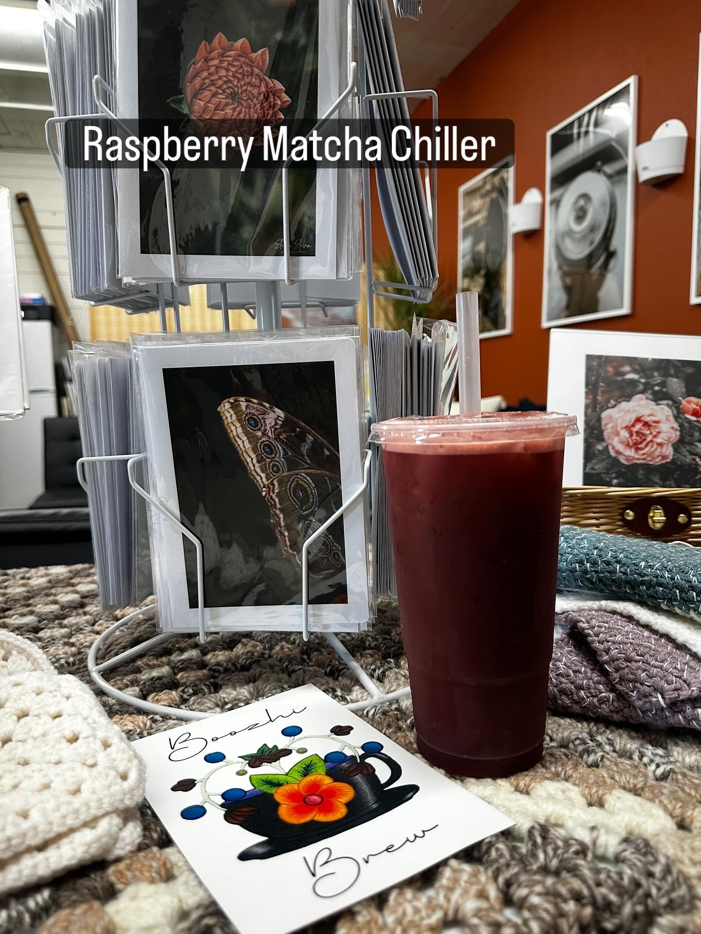 #1 Raspberry Matcha Chiller