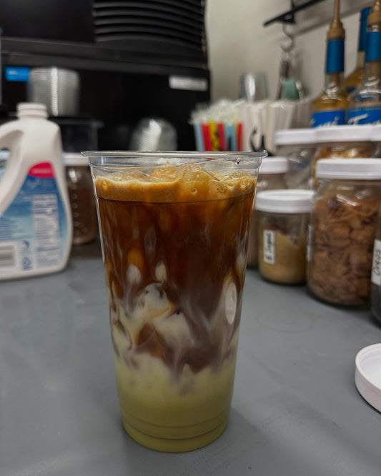 #4 Twisted Turtle Matcha Iced Coffee