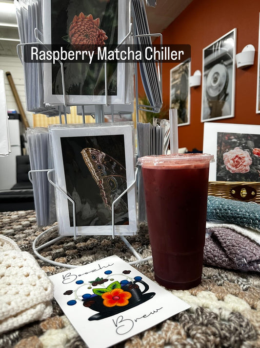 #1 Raspberry Matcha Chiller
